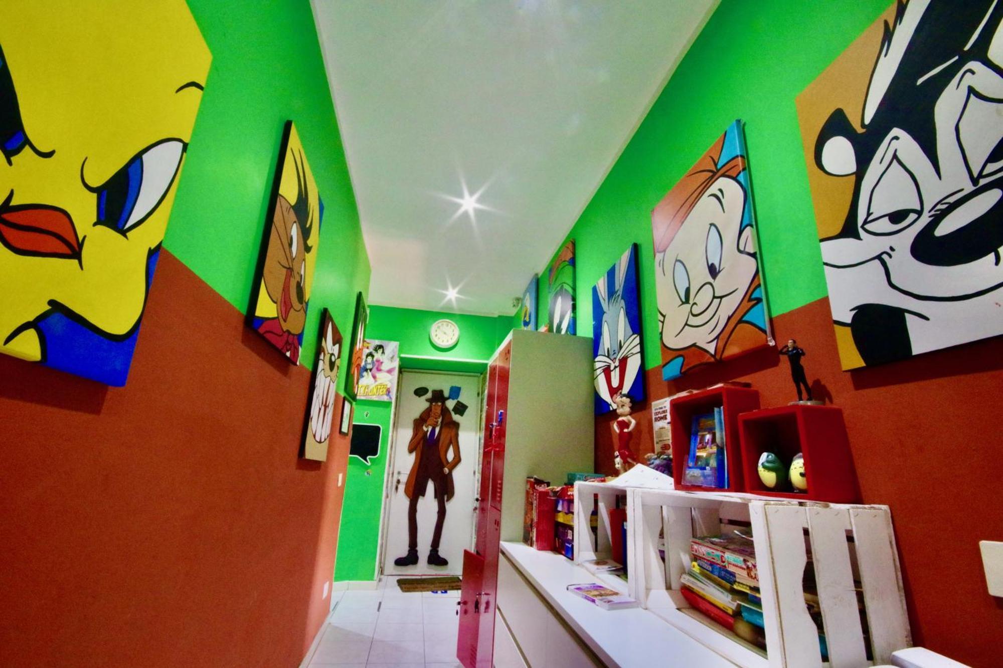 Comics Guesthouse Hostel Рим Екстер'єр фото
