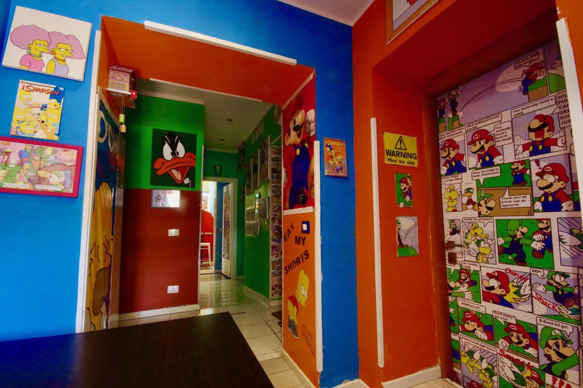 Comics Guesthouse Hostel Рим Екстер'єр фото